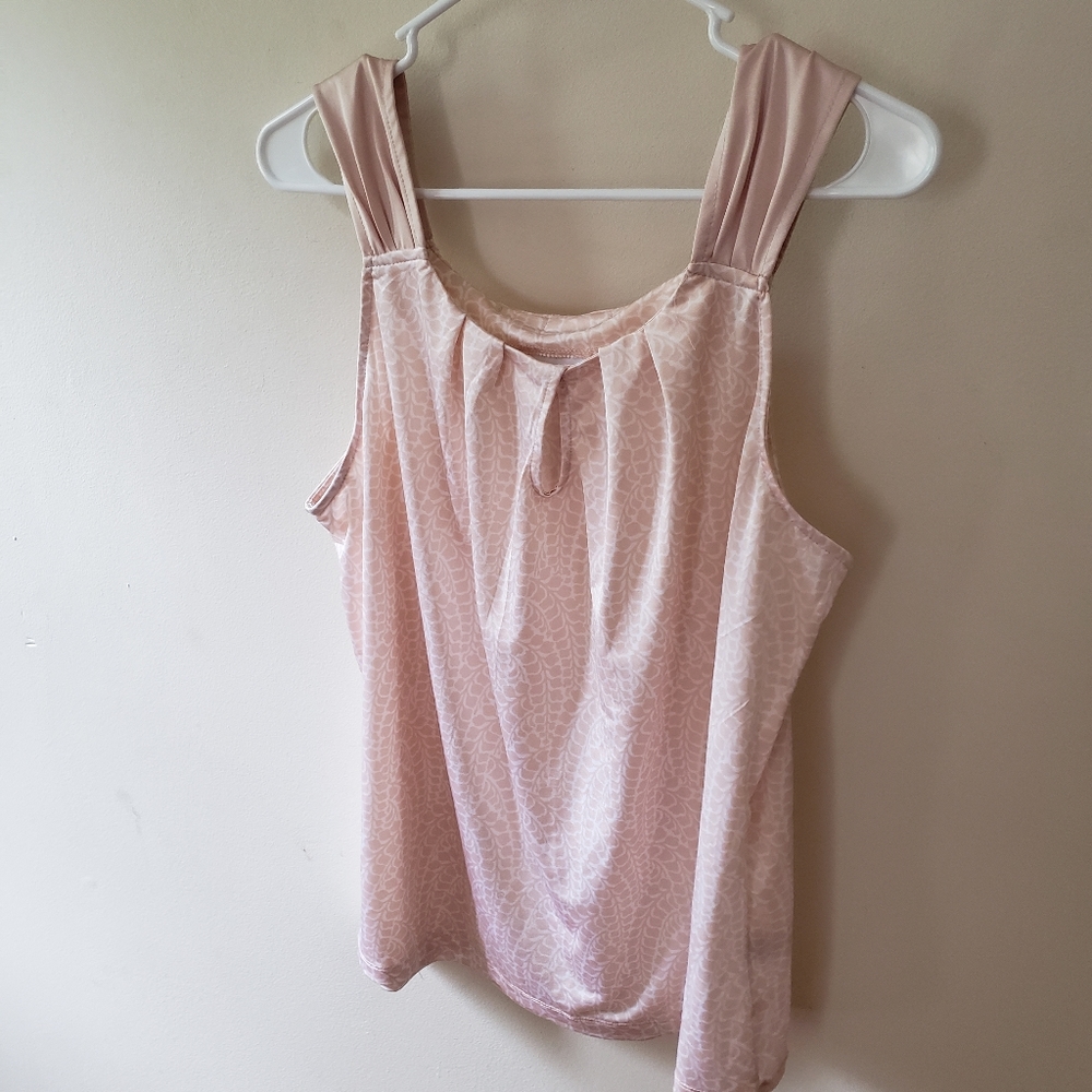 Pink dress tank